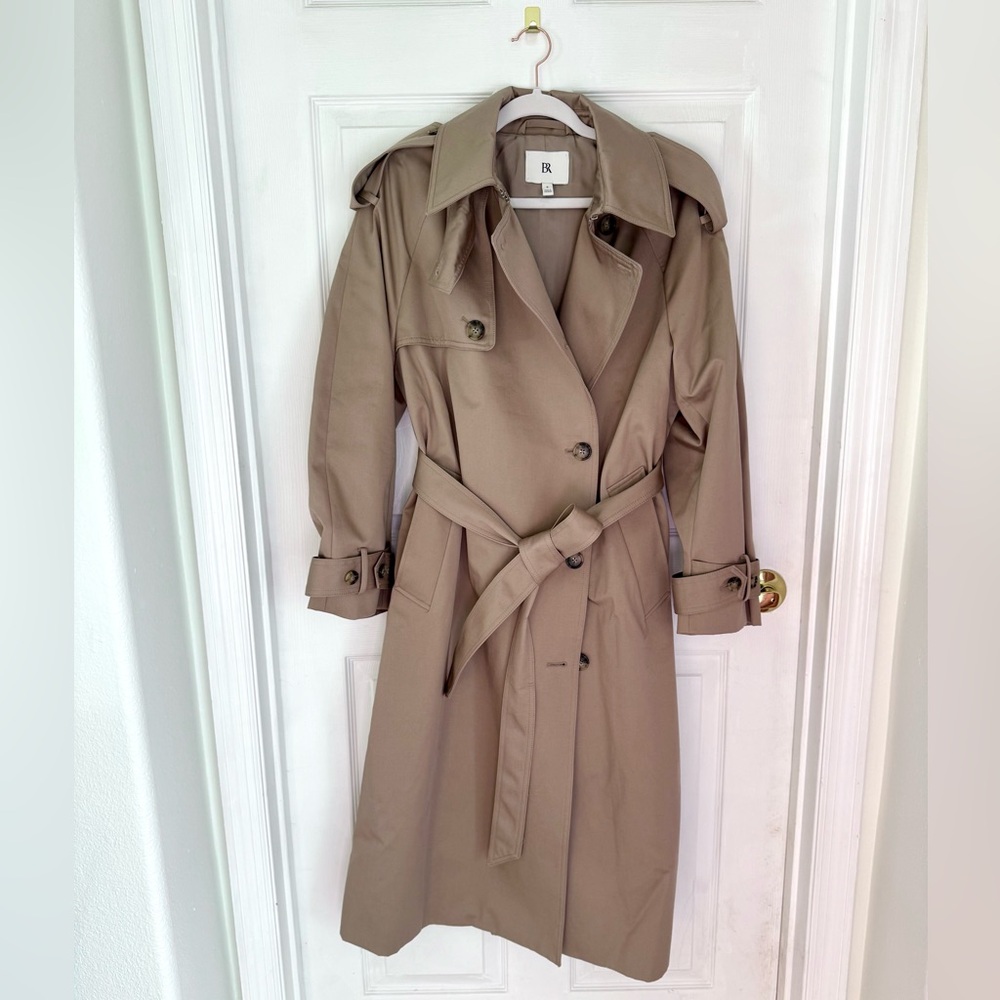 Banana Republic Tan Trench Coat